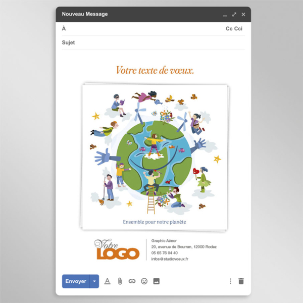 Ecard fixe - Notre planète