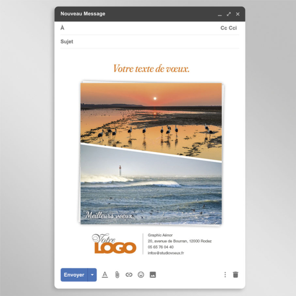Ecard fixe - Mer & océan