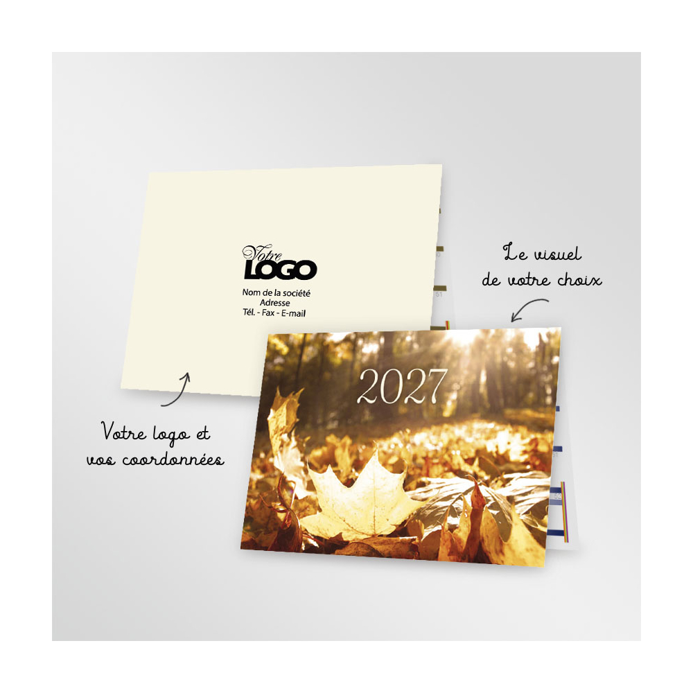 Calendrier de poche 2027