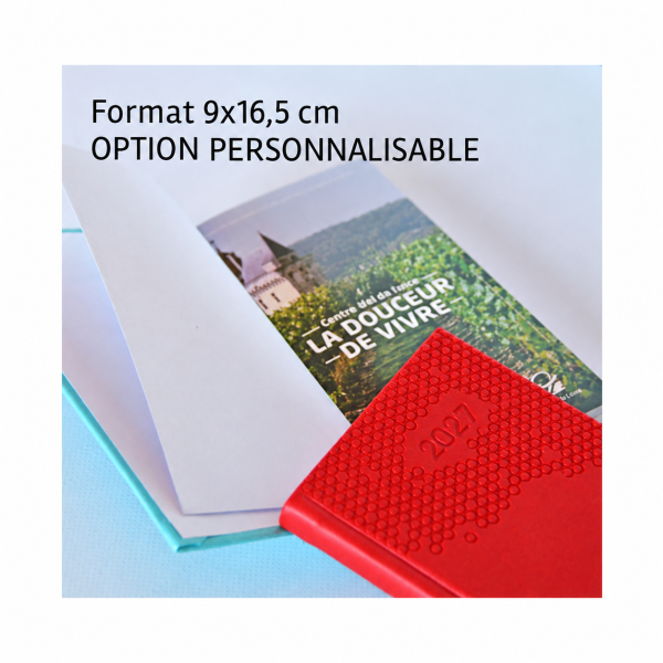 Agenda de bureau 9 x 16,5 cm